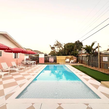 Luxury Villa 3 Blocks From The Beach With A Pool, Fire Pit And Outdoor Oasis 卡纳维拉尔角 外观 照片